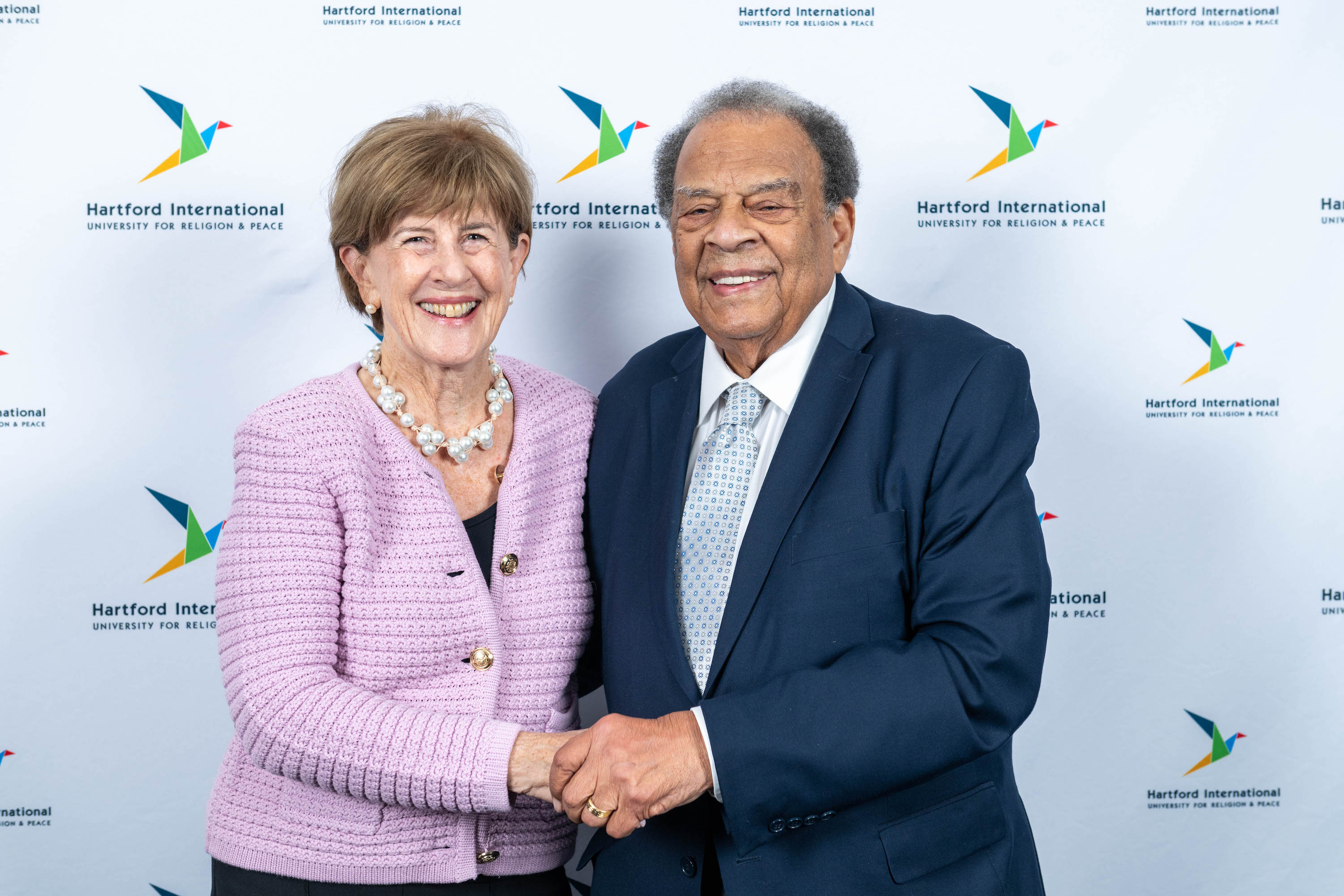 Clare Feldman and Andrew Young