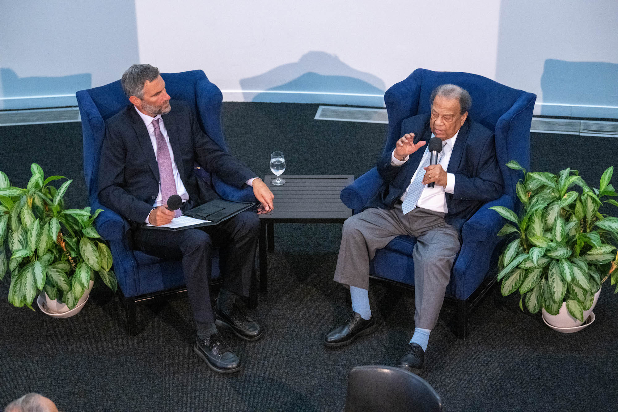 Joel Lohr and Andrew Young in conversation