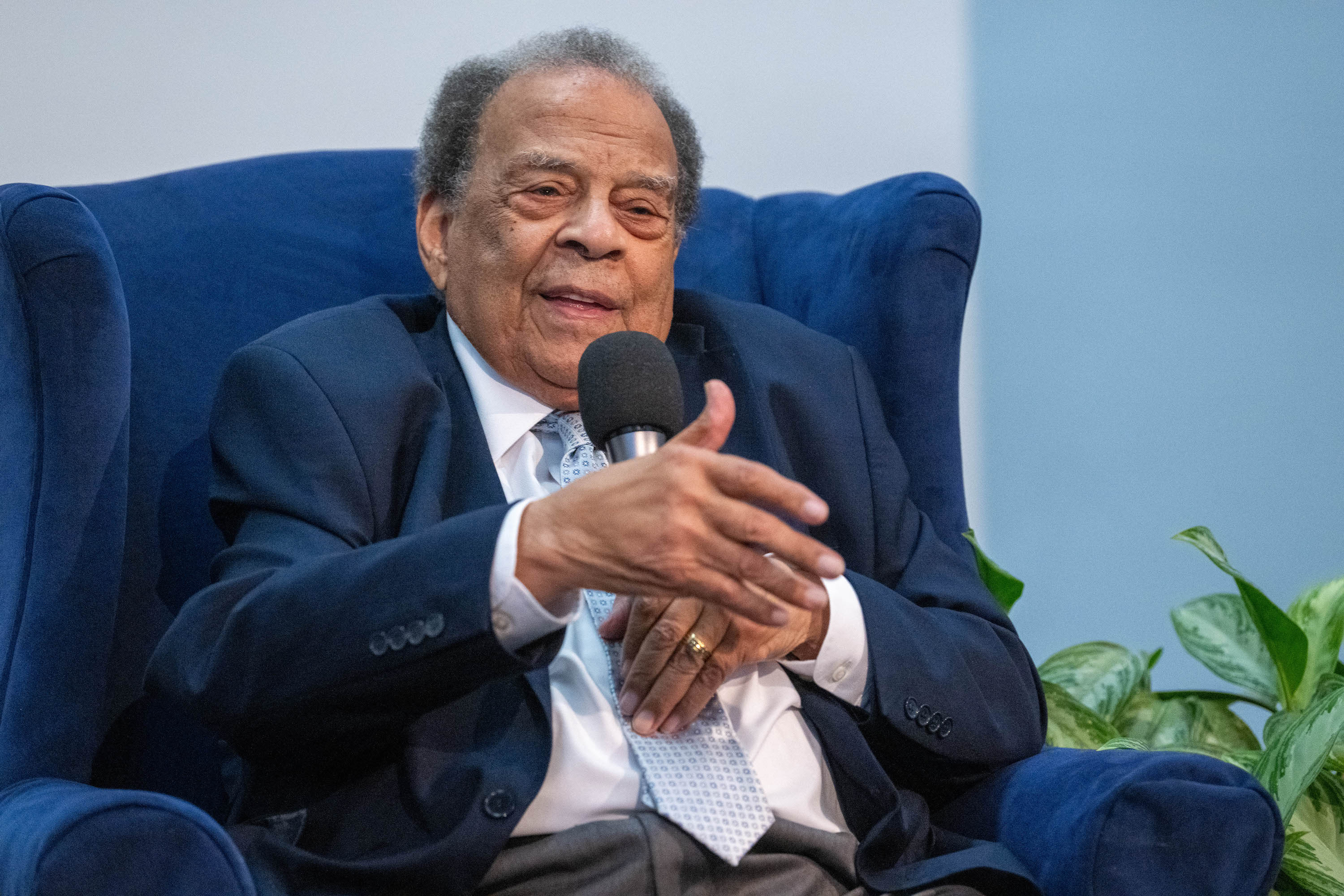 Andrew Young speaking