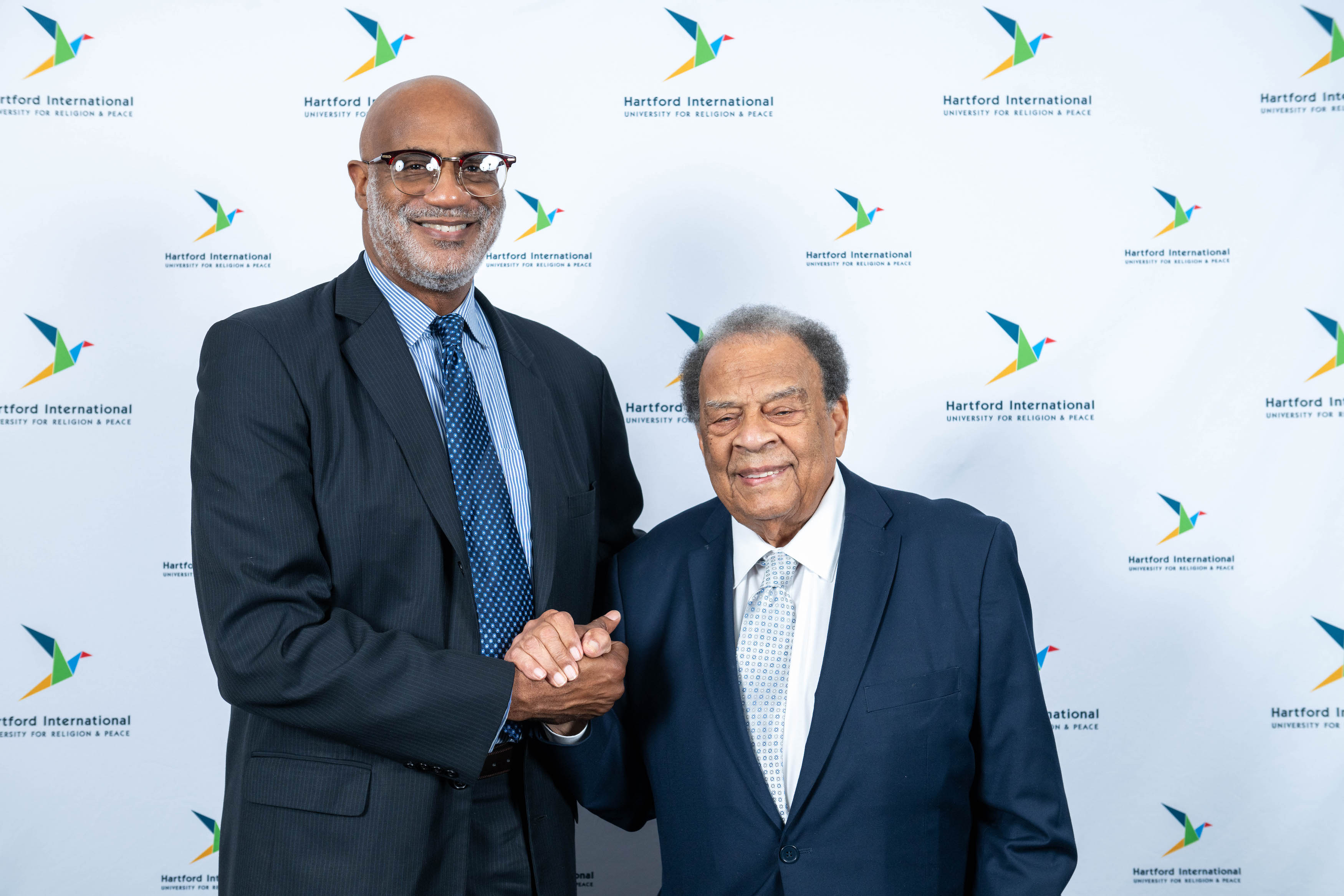 Rev. Dr. Cleotha Robertson and Andrew Young