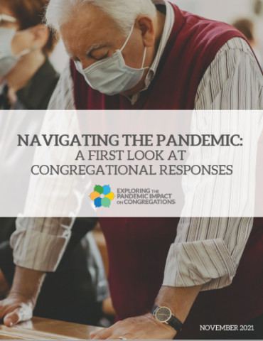 Cover of Navigating the Pandemic report