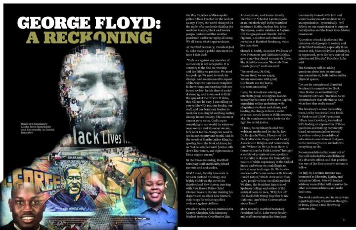 George Floyd Graphic and Article