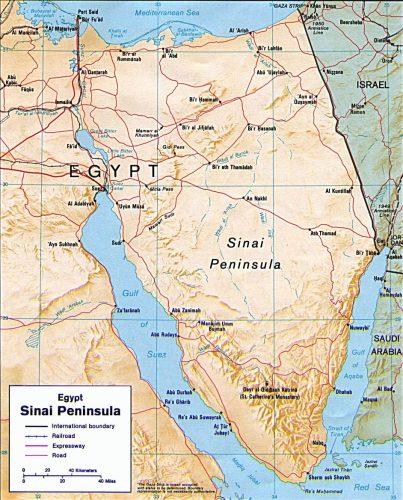 Map of Egypt