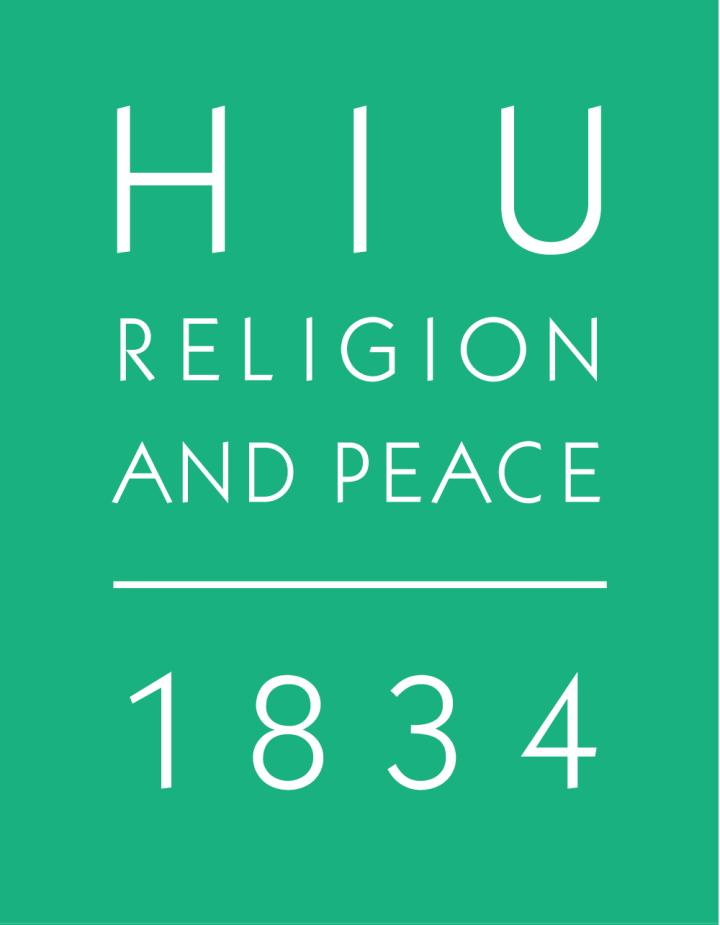 HIU Religion and Peace 1834 logo