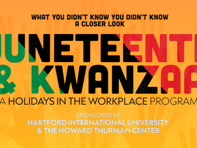 Juneteenth and Kwanzaa banner