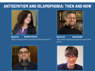 Antisemitism and Islamophobia: Then and Now event teaser image